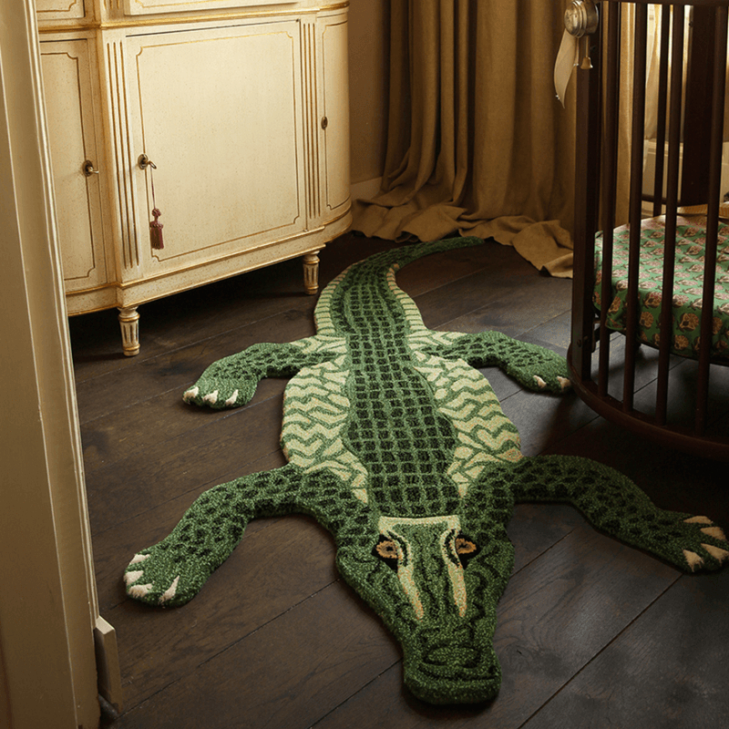 Coolio Crocodile Rug Large * FORHÅNDSBESTILLING