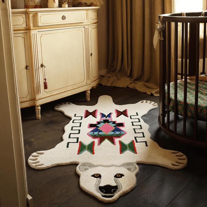 Kasbah Polar bear Rug large