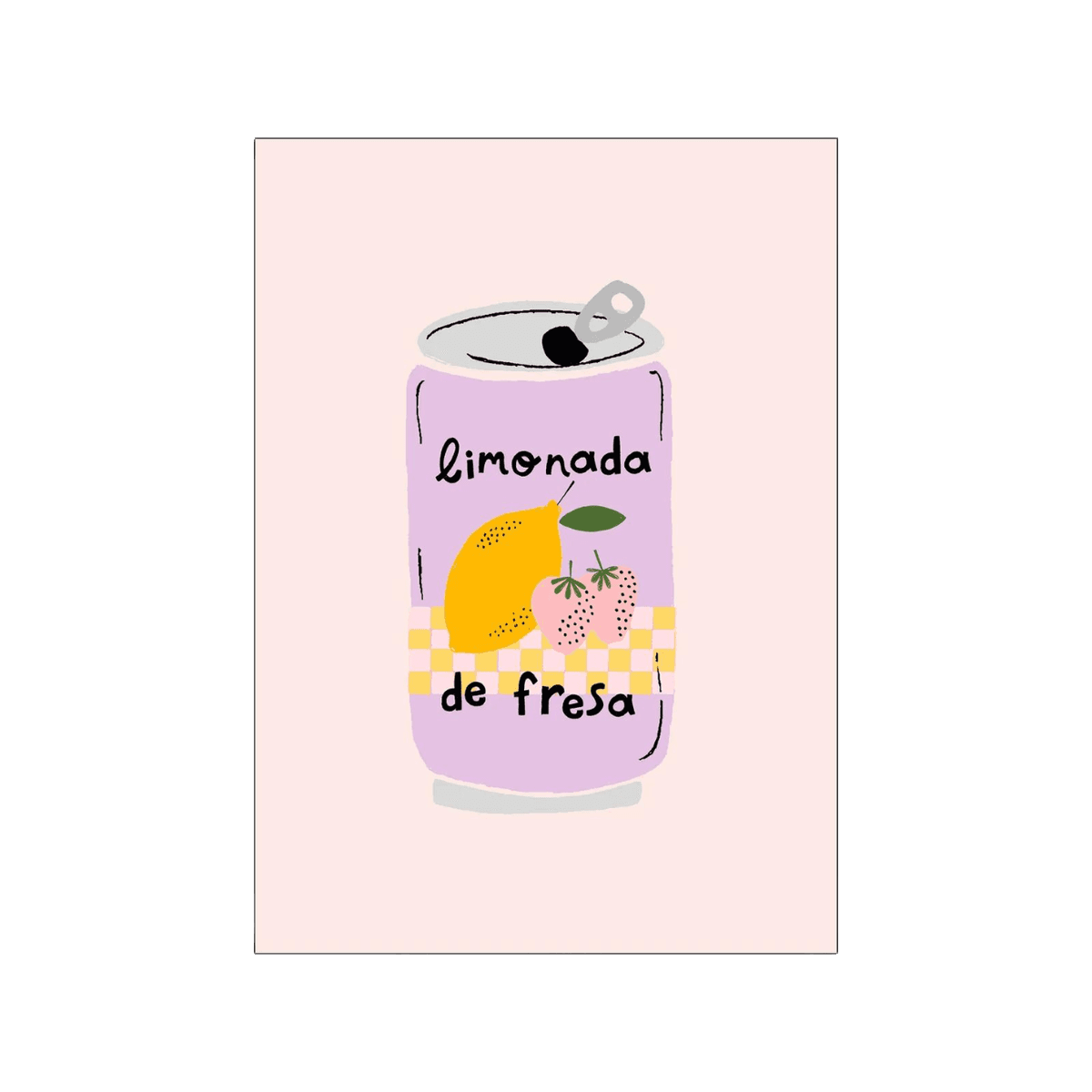Poster - Strawberry Lemonade