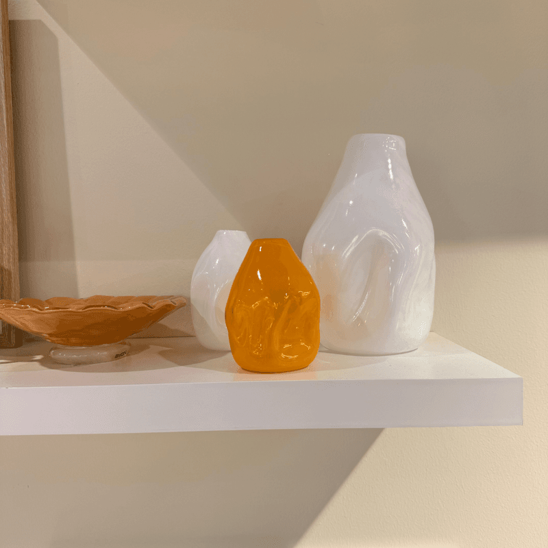 Valk Vase liten Oransj