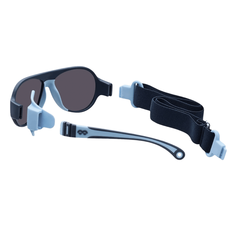 Mokki solbriller Click & Change 2.0 - Light and dark blue
