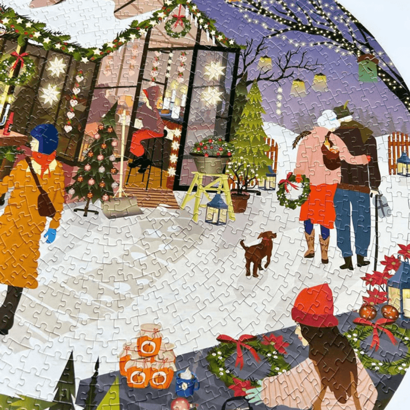 CHRISTMAS MARKET Puslespill – 1000 brikker
