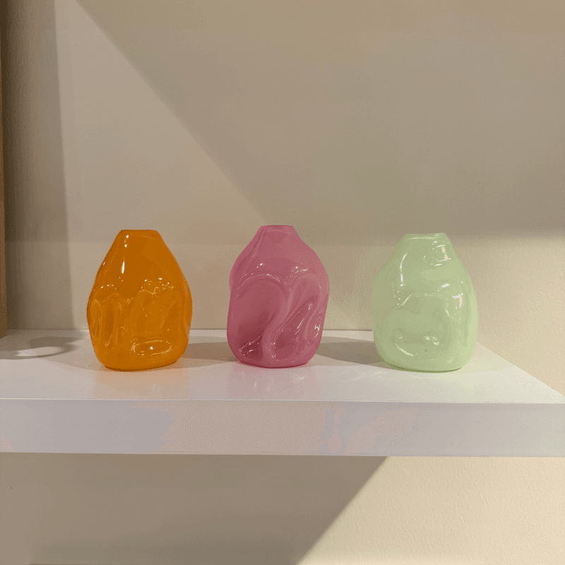 Valk Vase liten Rosa I