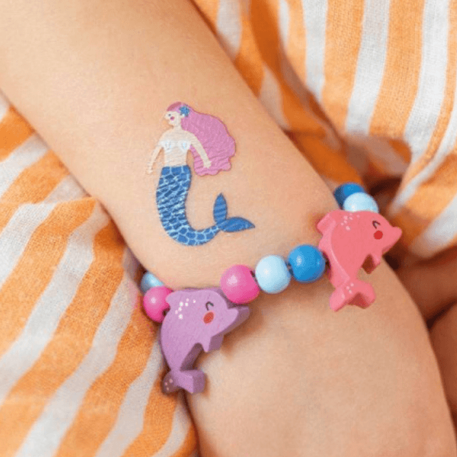 Hovedbilde DIY armbånd og tatovering - Havfruer 