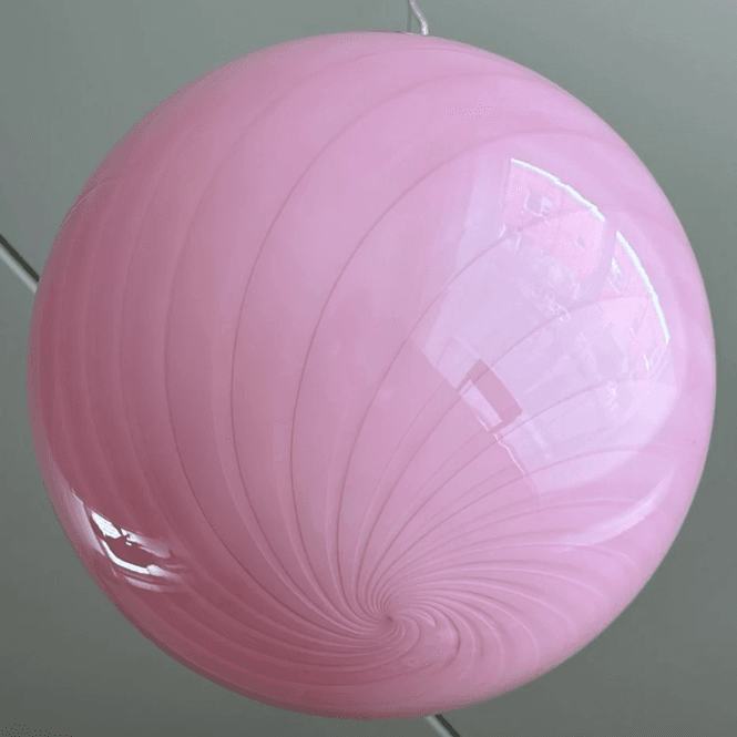 Hovedbilde Murano Candy pendel bubblegum rosa * ...