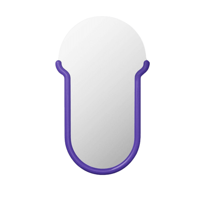 Hovedbilde Bogin Speil - large purple * Utstillingsmodell 