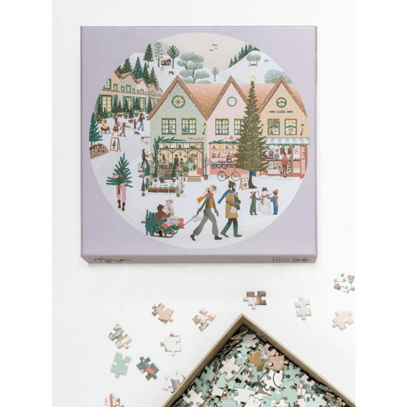 WHITE CHRISTMAS Puslespill – 1000 brikker