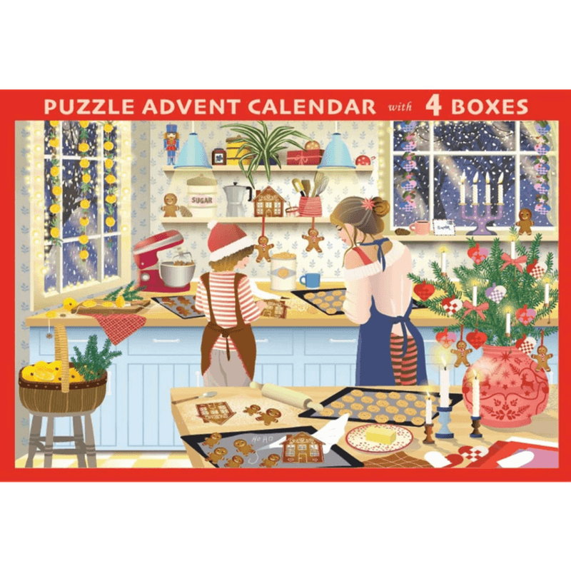 SWEET CHRISTMAS Puslespillkalender - 1000