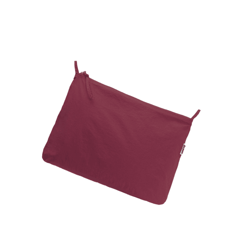 Ona Zippered Organizer - Cherry red