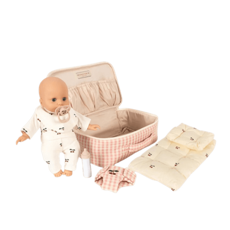 Babydukke med stelleveske - Baby Doll Nursery Suitcase 