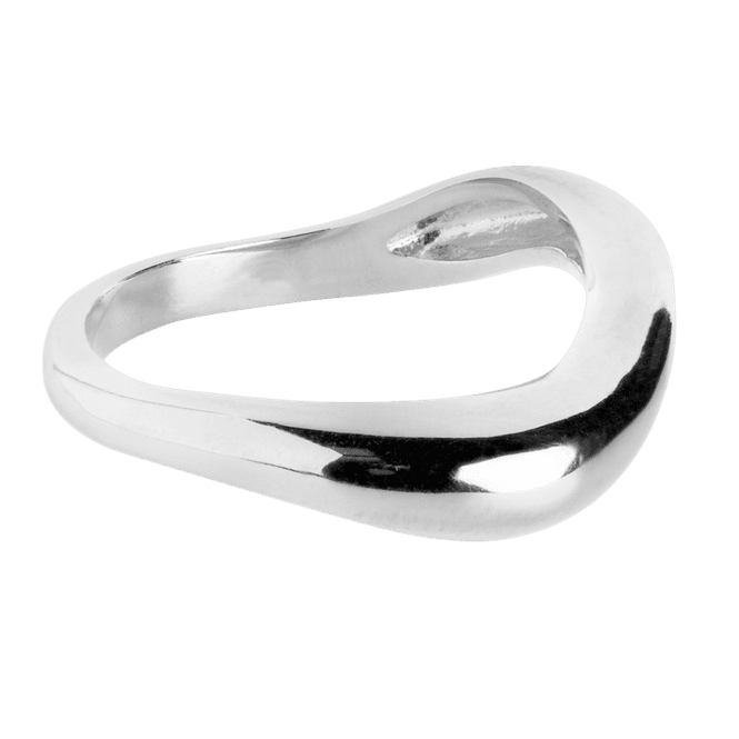 Hovedbilde ENAMEL Agnete sølv ring - Small