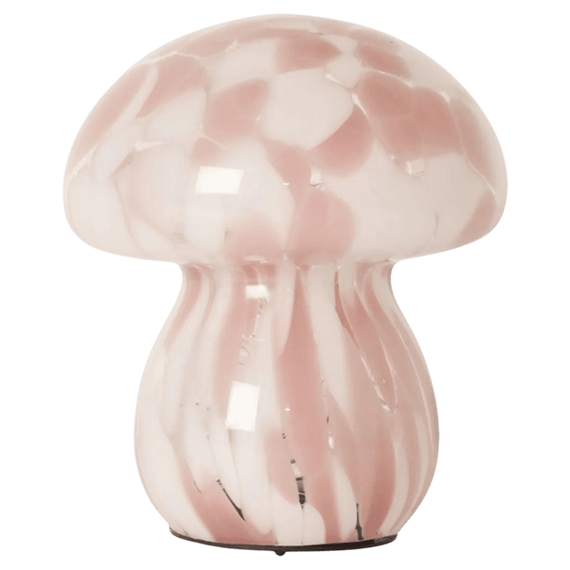 Lampe Mushy - chips rosa/hvit
