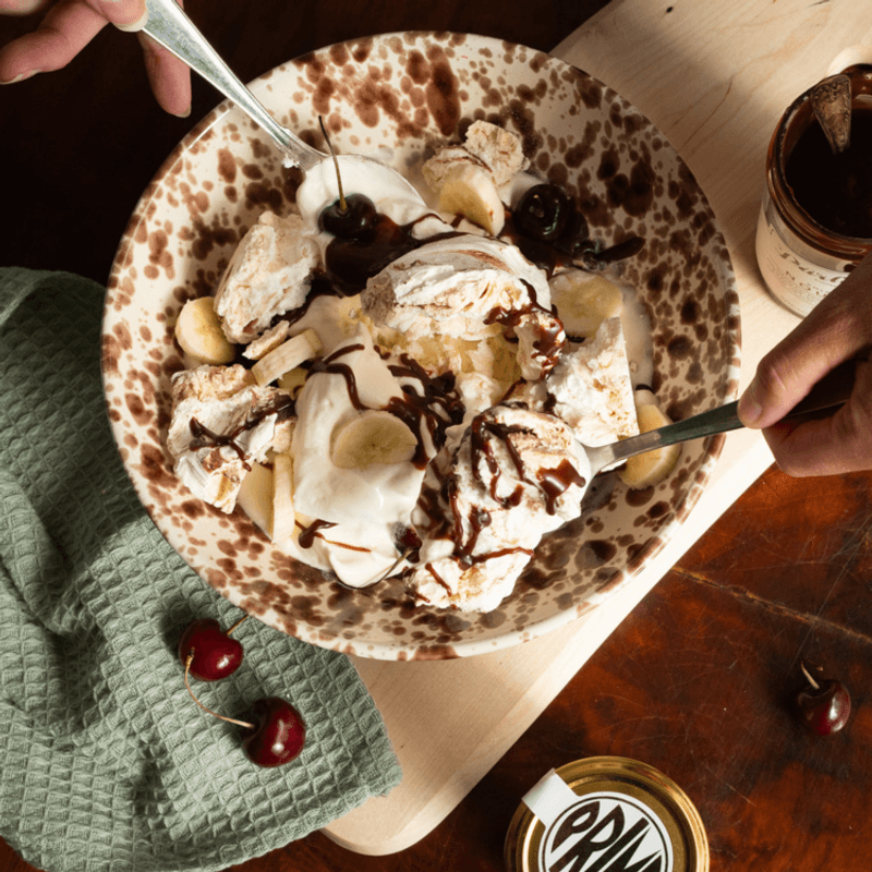 Karamellsaus med sjokolade – squeeze 250 ml