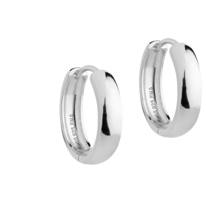 Hovedbilde ENAMEL classic Hoops sølv 20 mm