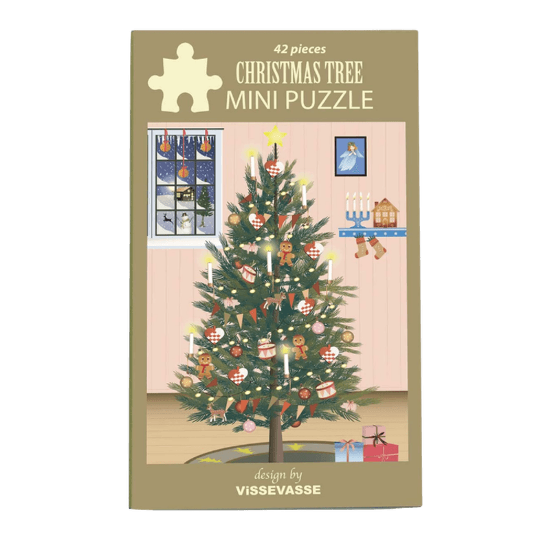 GLOWING CHRISTMAS TREE Puslespill – 150 brikker