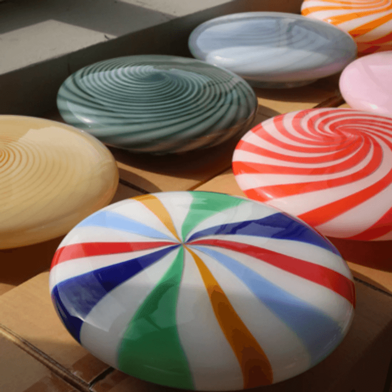 Murano - Candy vegglampe 30 cm * Bestillingsvare