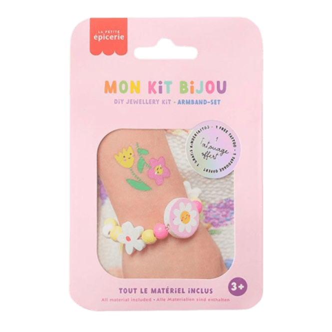 Hovedbilde DIY armbånd og tatovering - Blomster
