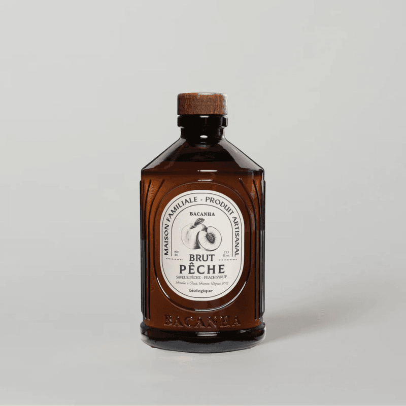White peach sirup