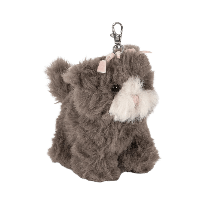 Hovedbilde Bag charm - Katt m/ rosa sløyfe