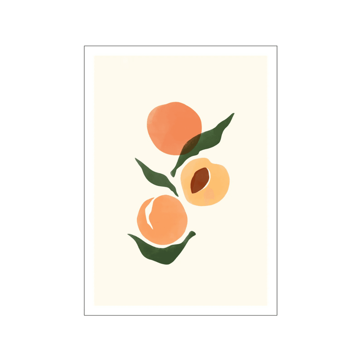 Poster - Composition Peche