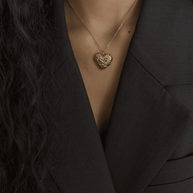 Hovedbilde Textured Heart Necklace