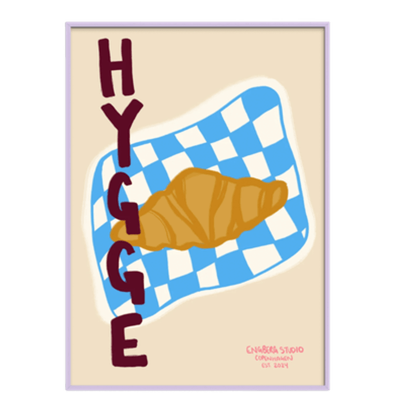 Poster - Hygge - Croissant