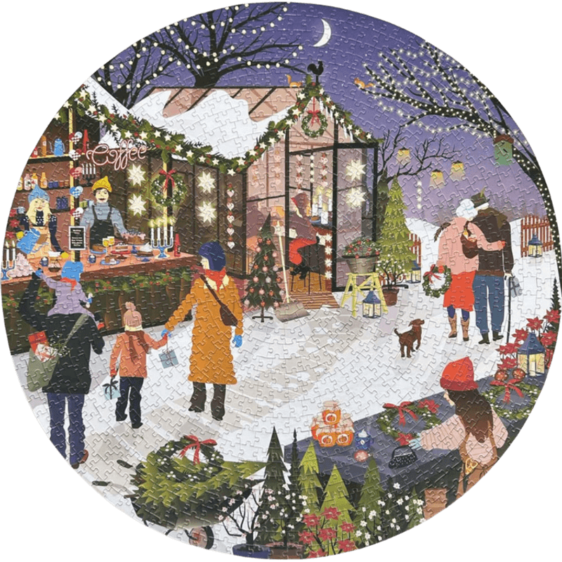 CHRISTMAS MARKET Puslespill – 1000 brikker