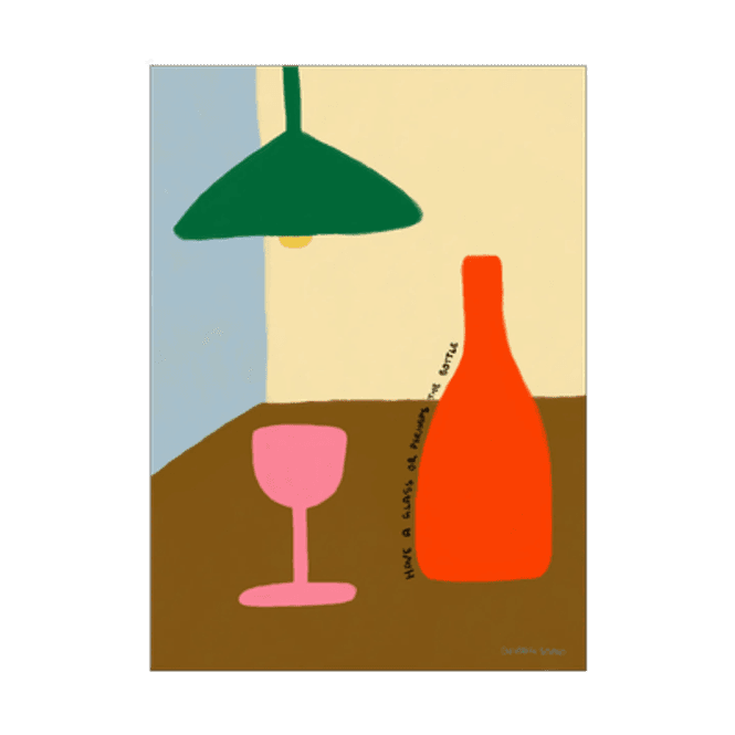 Hovedbilde Poster - Perhaps the bottle