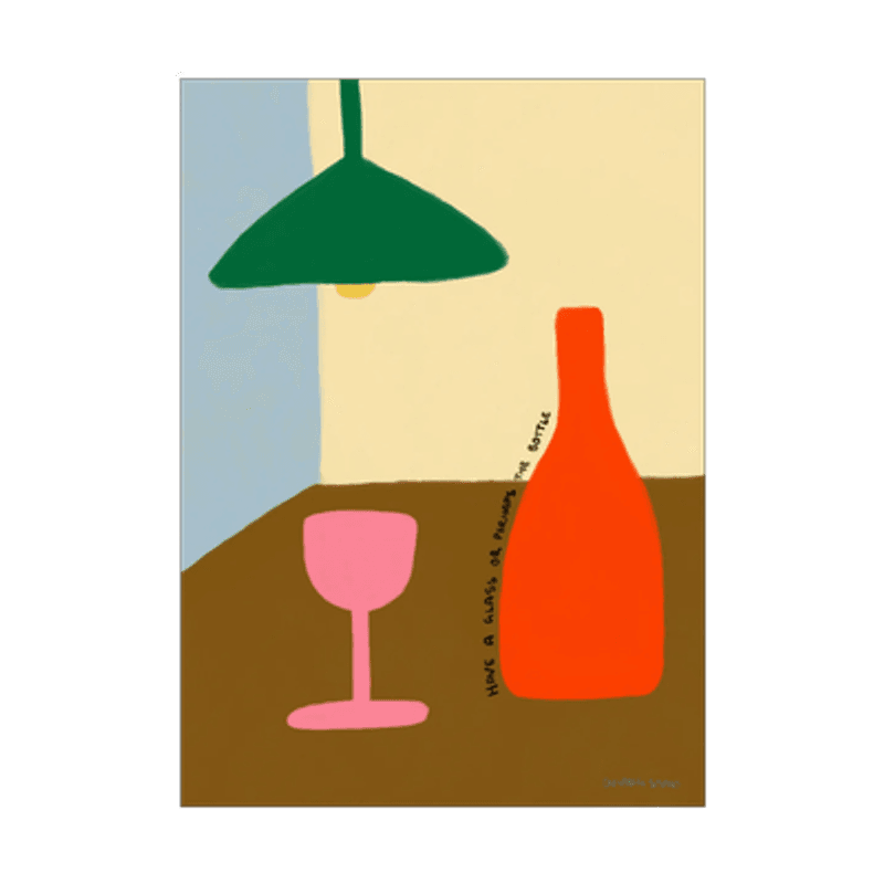 Poster - Perhaps the bottle