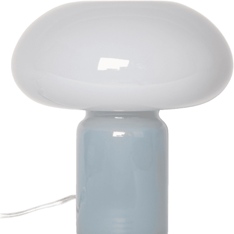 Glasslampe - Blå/Lyseblå