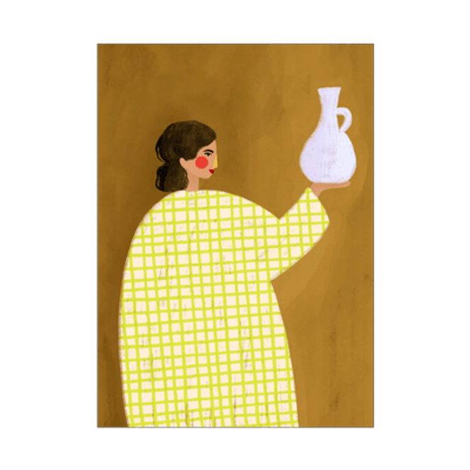 Hovedbilde Poster - The Woman With the vase