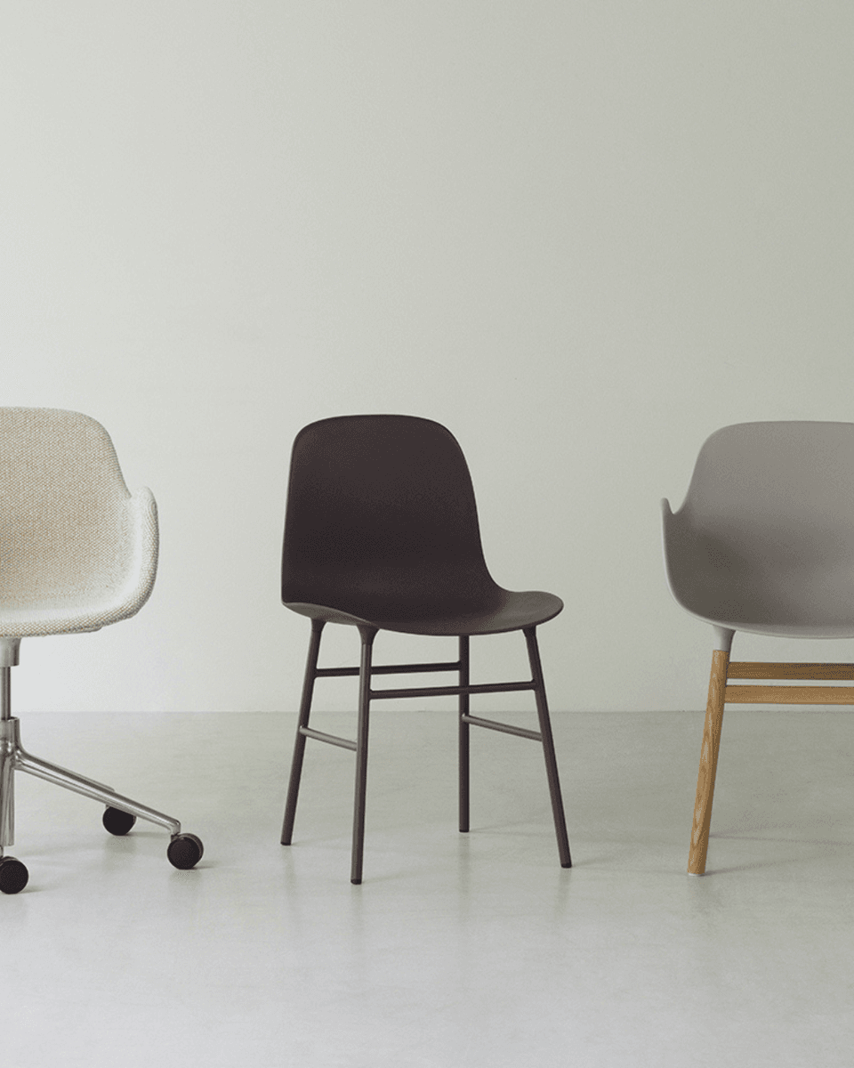 Form chair steel 