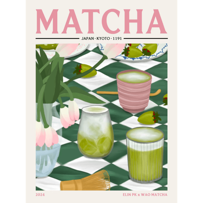Hovedbilde Elin PK x WAO Matcha Poster