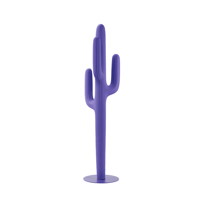 Saguaro Coat Rack Blue Violet