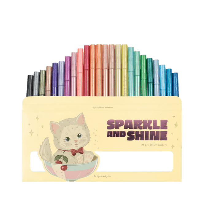 Hovedbilde Glitter tusjer - Ciao Miao
