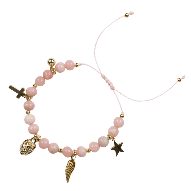 Hovedbilde Armbånd med charms - rose