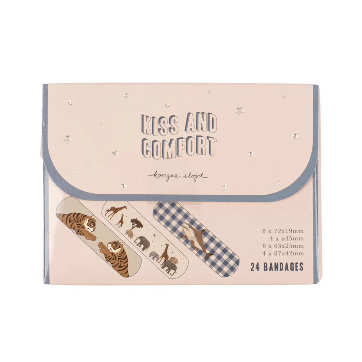 KISS AND COMFORT plaster - blue mix