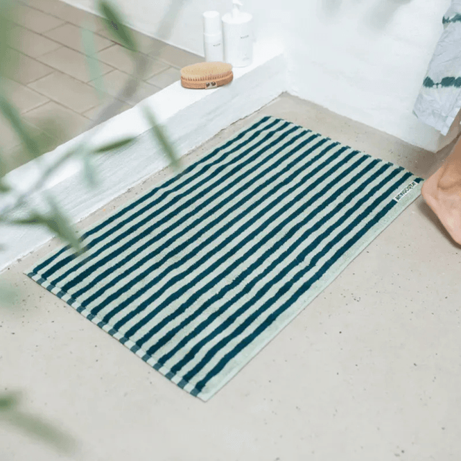 Hovedbilde Naram Badematte - sea foam & deep teal