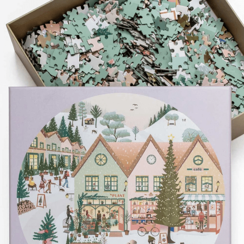 WHITE CHRISTMAS Puslespill – 1000 brikker