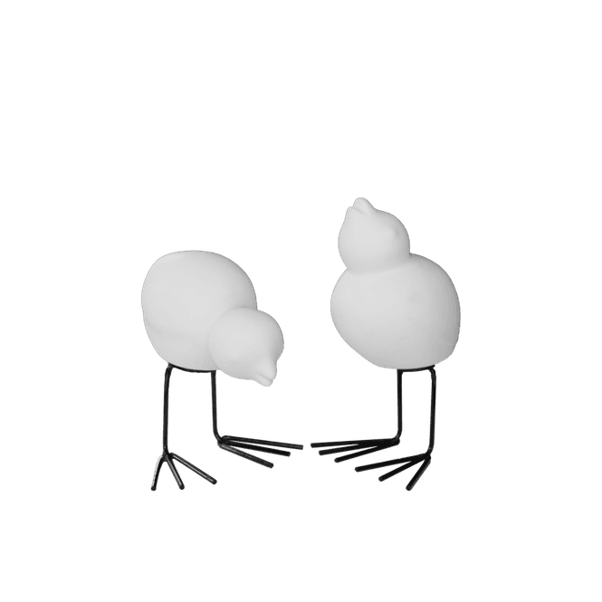 Hovedbilde DBKD Swedish Bird 2-set - white