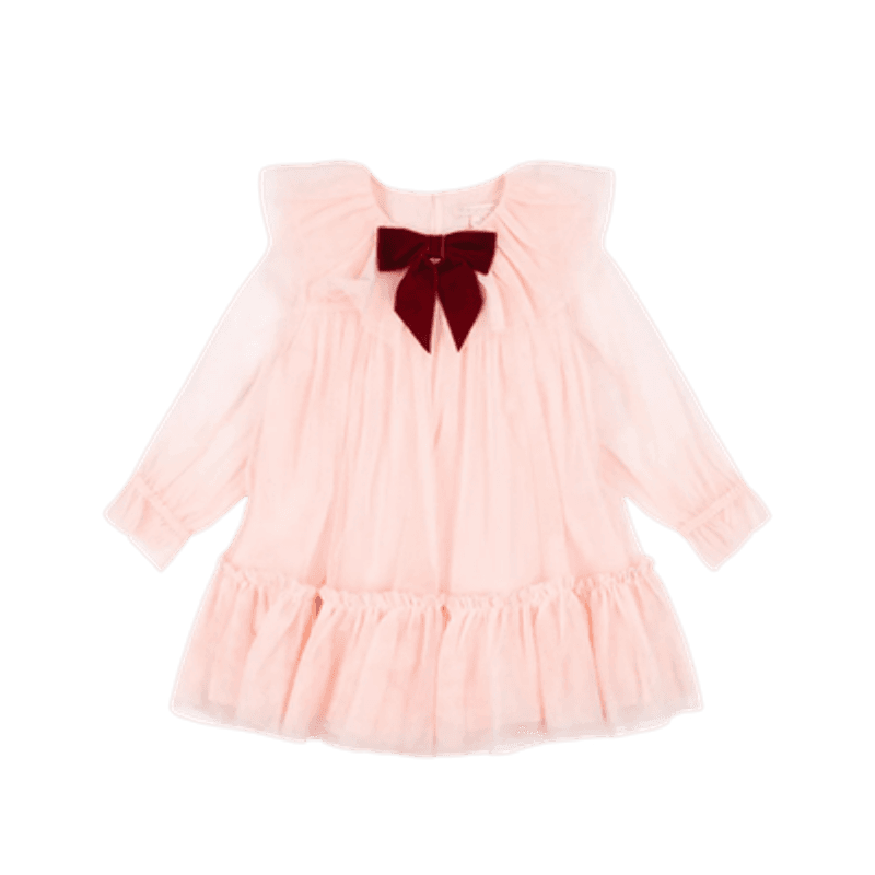 Konges Sløjd Julekjole - Bow Dress Creole Pink