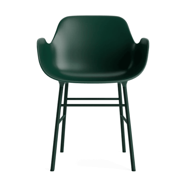 Hovedbilde Form Armchair Steel - Grønn / Grønn 