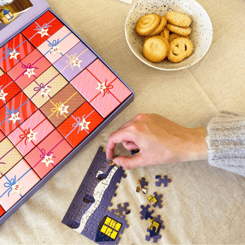 SKATE & COFFEE Puslespillkalender