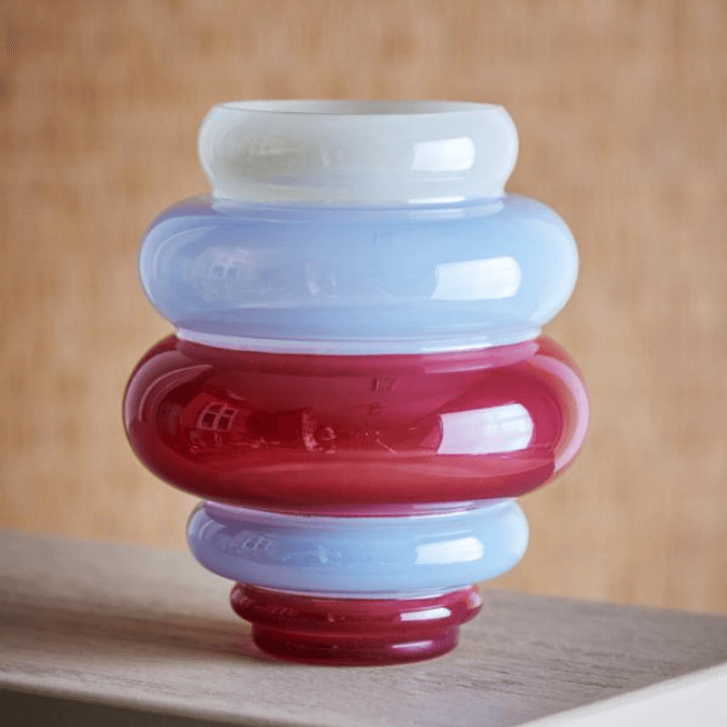 Annhelene Vase, multifarget glass