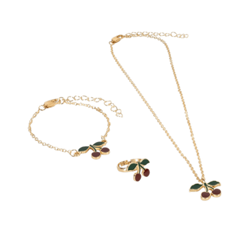 Smykkesett - Cherry Jewelry Set