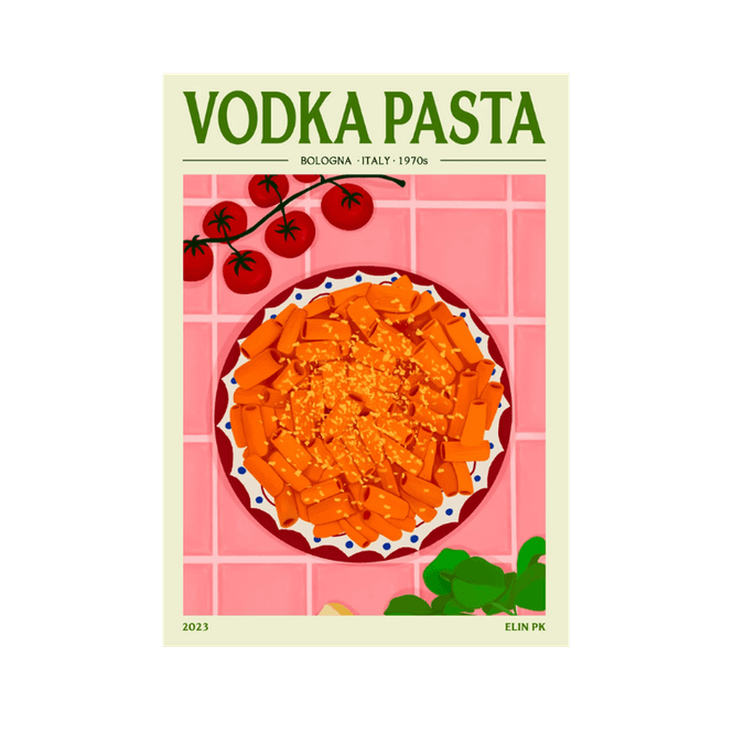 Hovedbilde Elin PK Vodka pasta (rosa) Poster