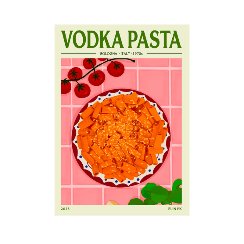 Elin PK Vodka pasta (rosa) Poster