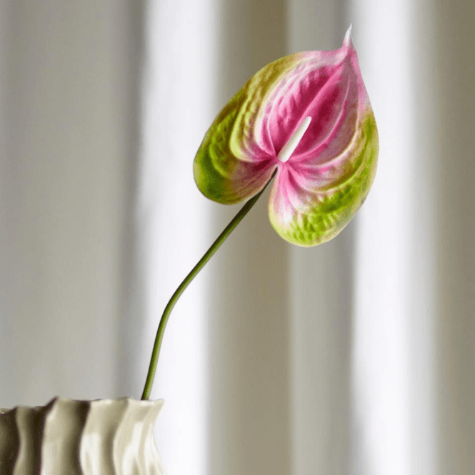 Hovedbilde Kunstig blomst - Flamingo Stilk rosa
