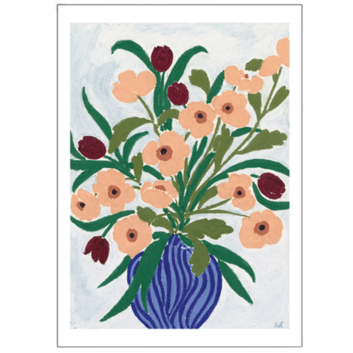 Poster - Anine Cecilie Iversen - Cerulean Still Life