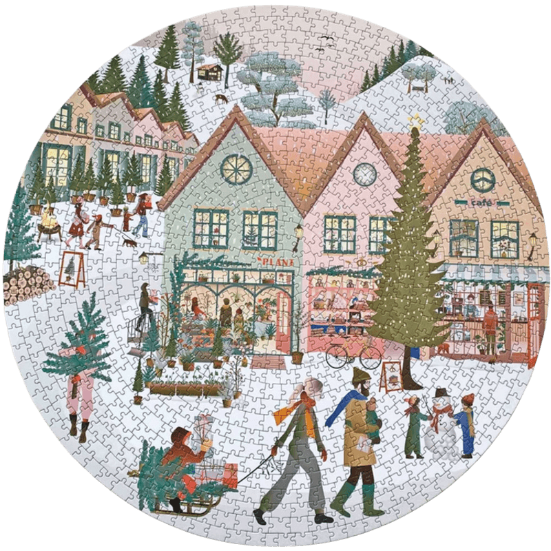 WHITE CHRISTMAS Puslespill – 1000 brikker